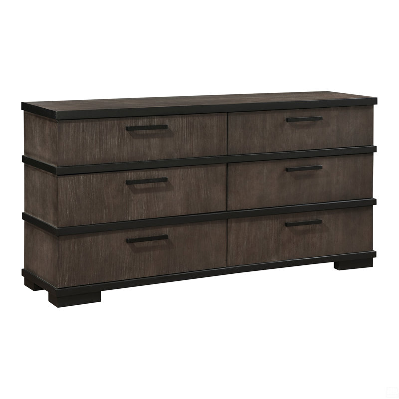 Commode 6 tiroirs 1pc