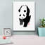 «Panda» par Pechane, art mural sur toile-1852557914