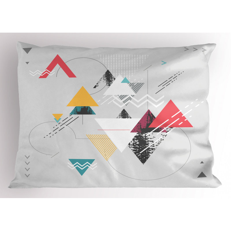 Star Polyester Sham Set, Twin