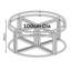 Auob Extendable Glass Solid Coffee Table