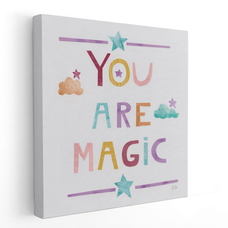 Unicorn Magic V - reproduction d'art sur toile, H 12 po x l 12 po