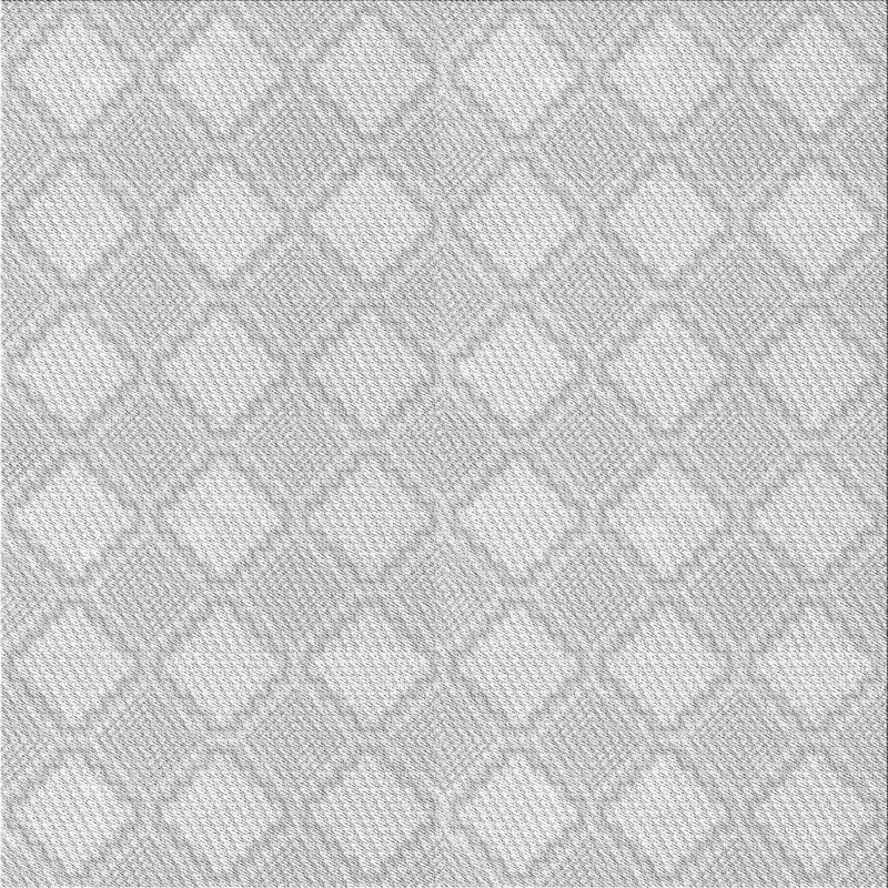Tapis zone grise à motifs, Carré 6 pi