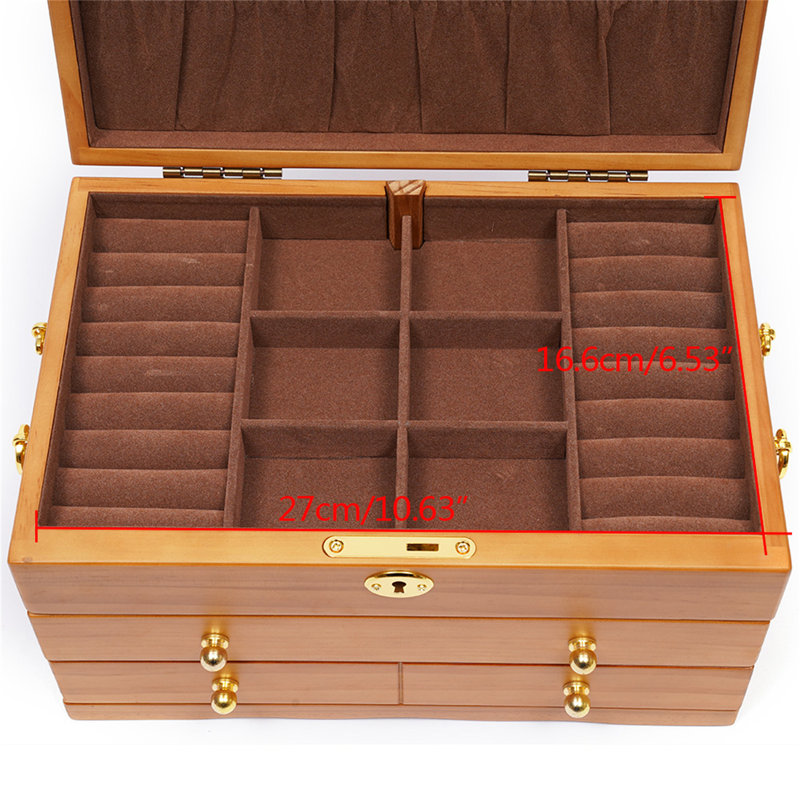 Wood Jewellery Box +