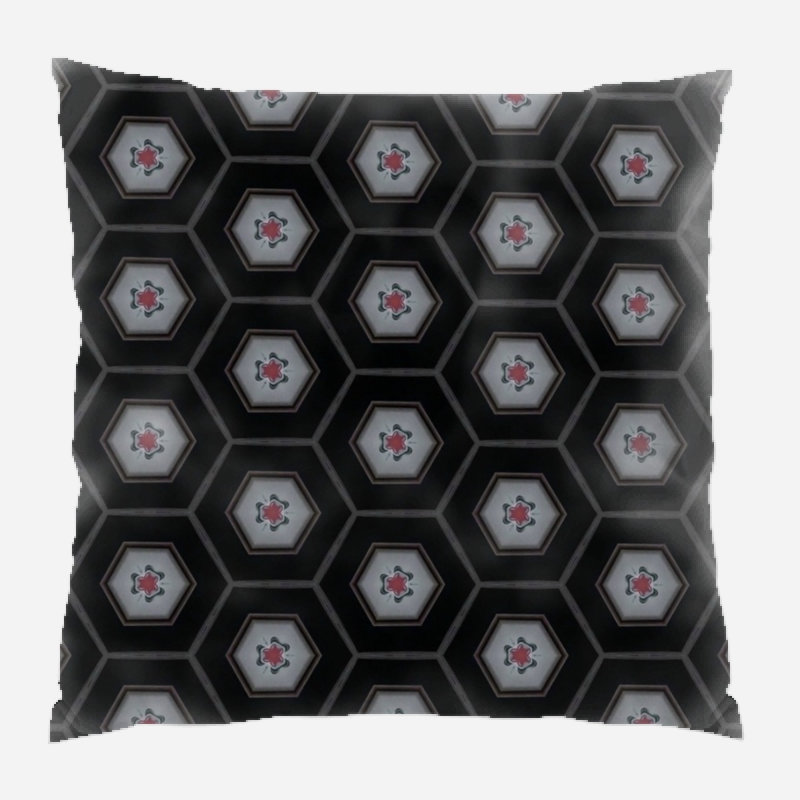 Coussin mandala, Intérieur