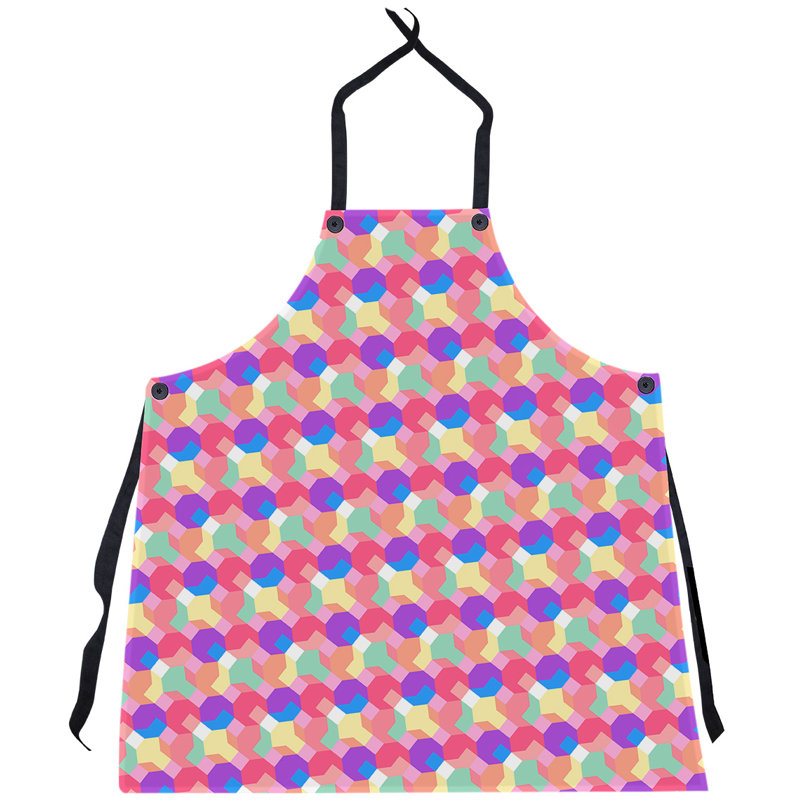 Tablier de octogone, Rose / Mauve