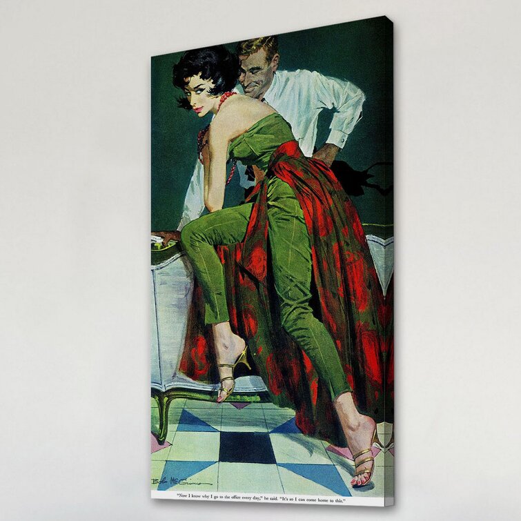 Marmont Hill Vintage Fashion Vintage Fashion The Other Wife On Canvas by  Robert McGinnis Painting - Wayfair Canada