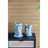 5X5.5X9" Easter Island Cement Planter