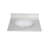 25" Single Bathroom Vanity Top in White with Sink