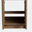 Coiffeuse autoportante de 24 po avec bol en céramique blanche et 2 portes d'armoire à fermeture en douceur-120406478