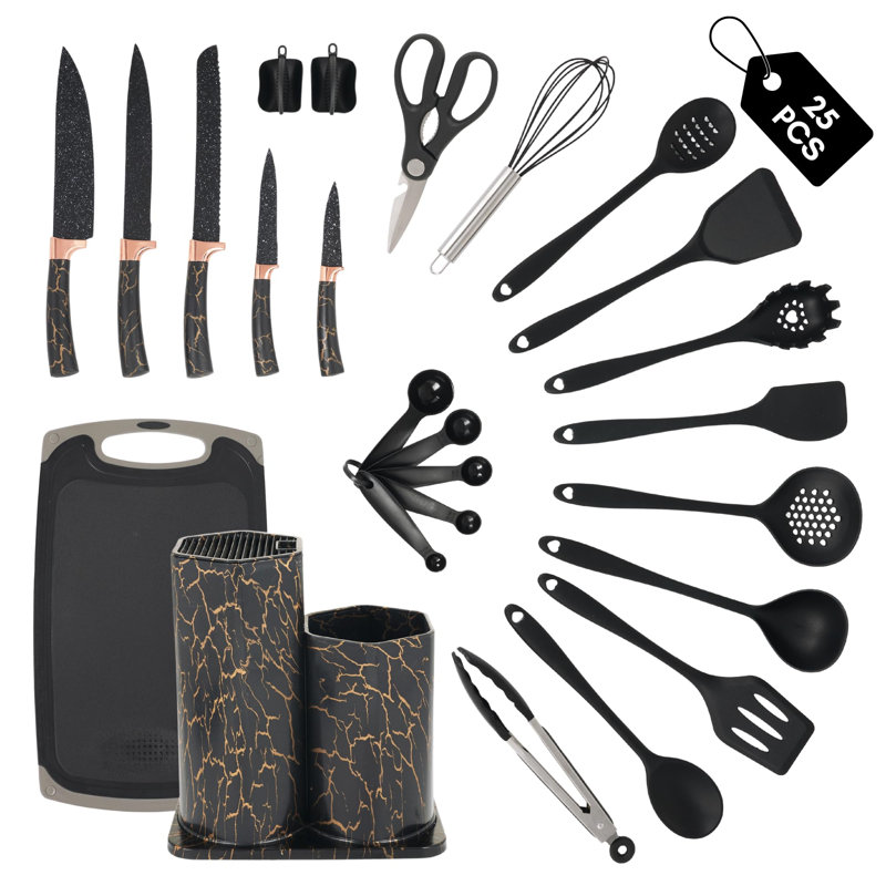 Ivy Bronx 25 Utensil Set