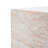 Outdoor/Indoor Square Travertine Lightweight Concrete Side Table