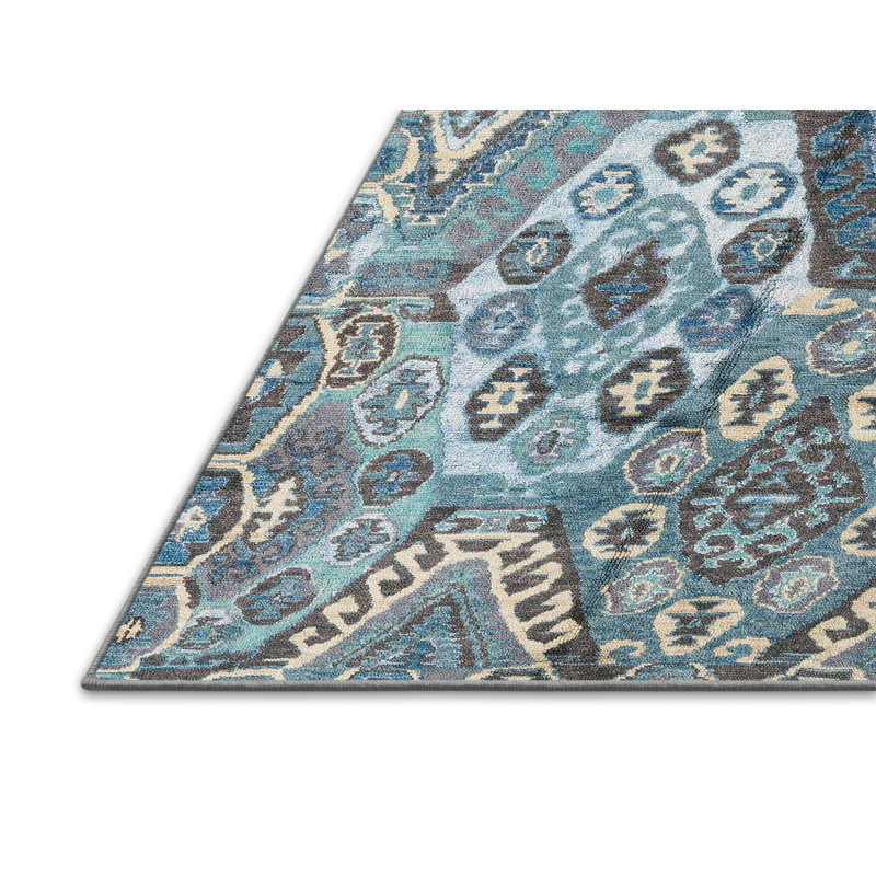Abstract Indoor Rug, Rectangle 8' x 10'