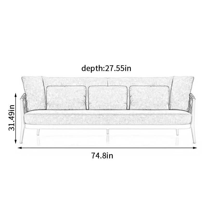 Canapé d'extérieur Minimalist