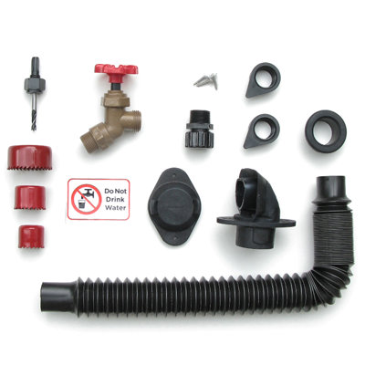 DIY Rain Barrel Diverter & Parts Kit