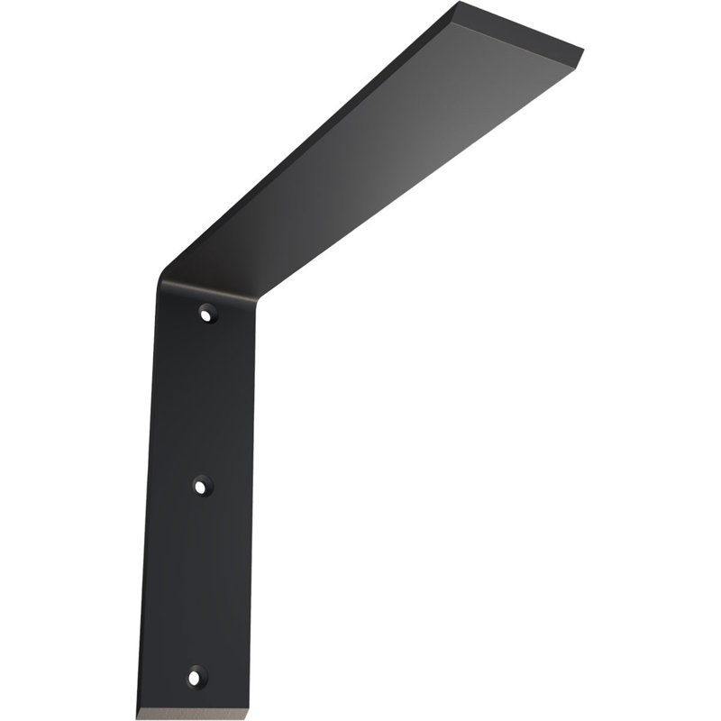 Support de comptoir en acier robuste, H 12 po x l 10 po x P 2,5 po