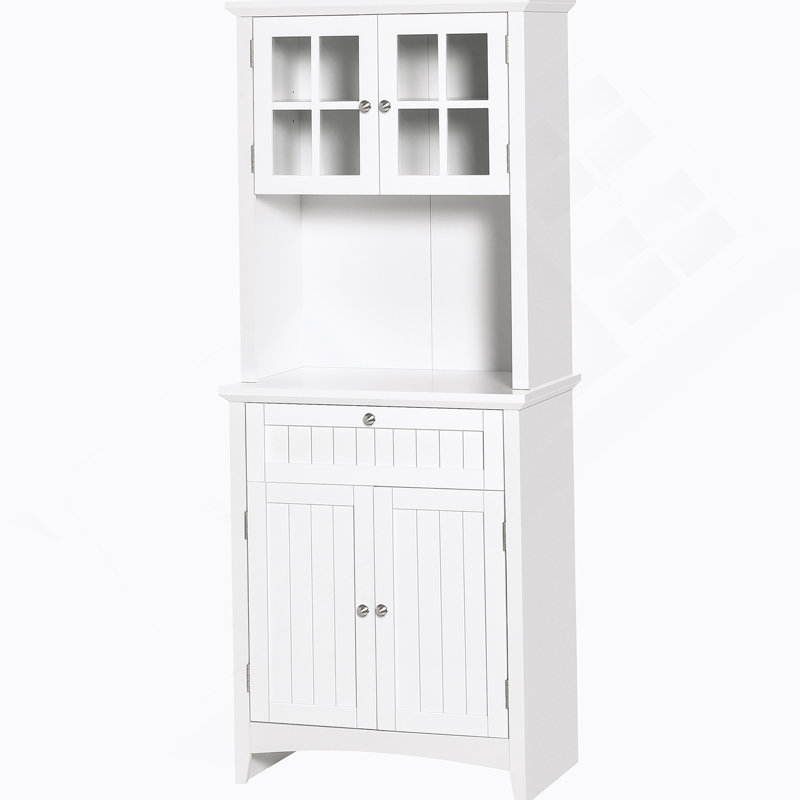 Garde-manger avec tablettes, portes et tiroirs