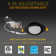 Adjustable Downlight 4'' Selectable Color Temperature Dimmable IC Rated LED Canless Recessed Lighting Kit