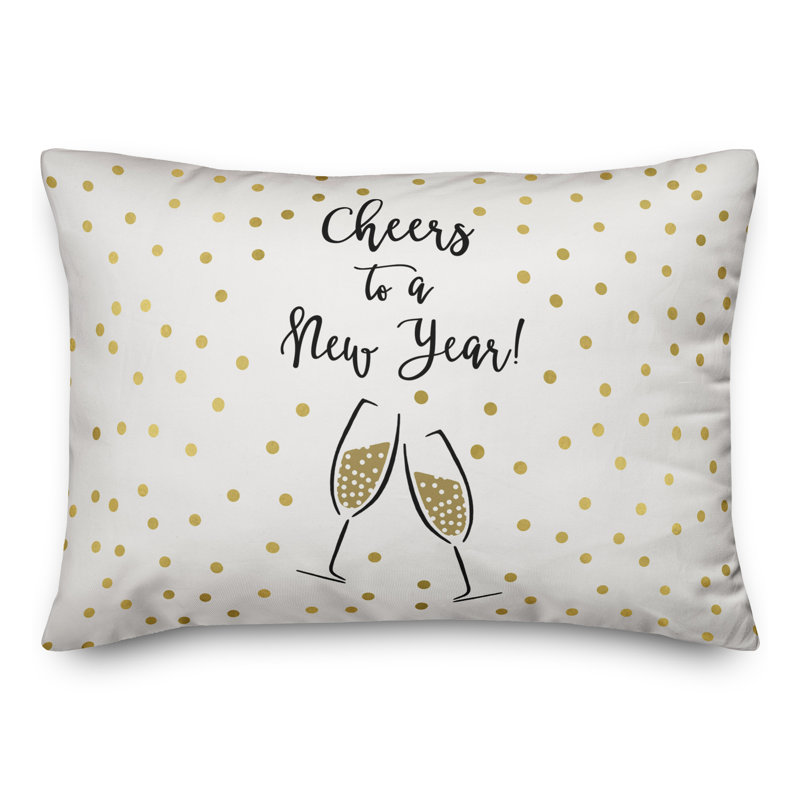 Polka Dots Throw Pillow