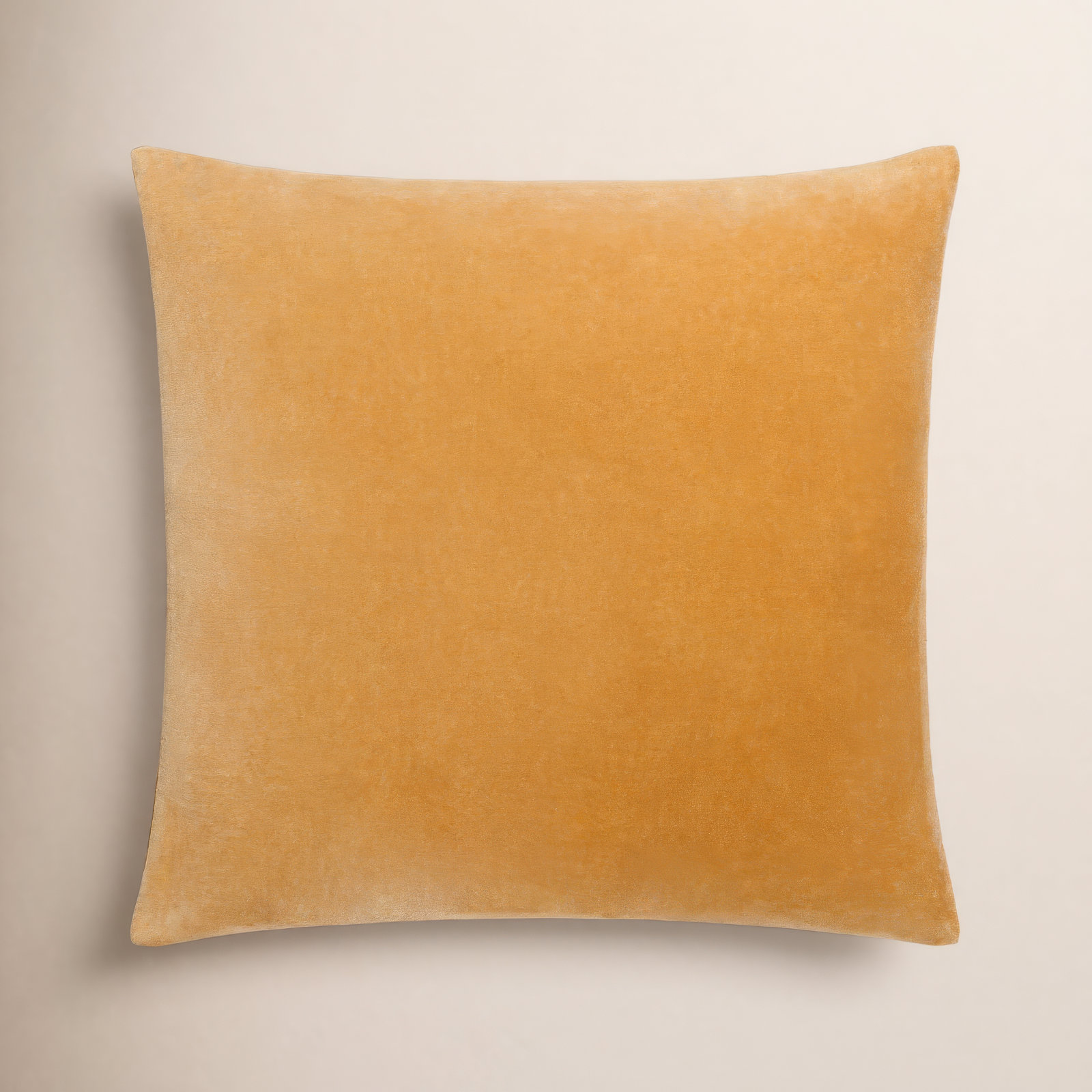 Denny Velvet Throw Pillow , Yellow, Pillow Cover Only - No Insert, Square 20"
