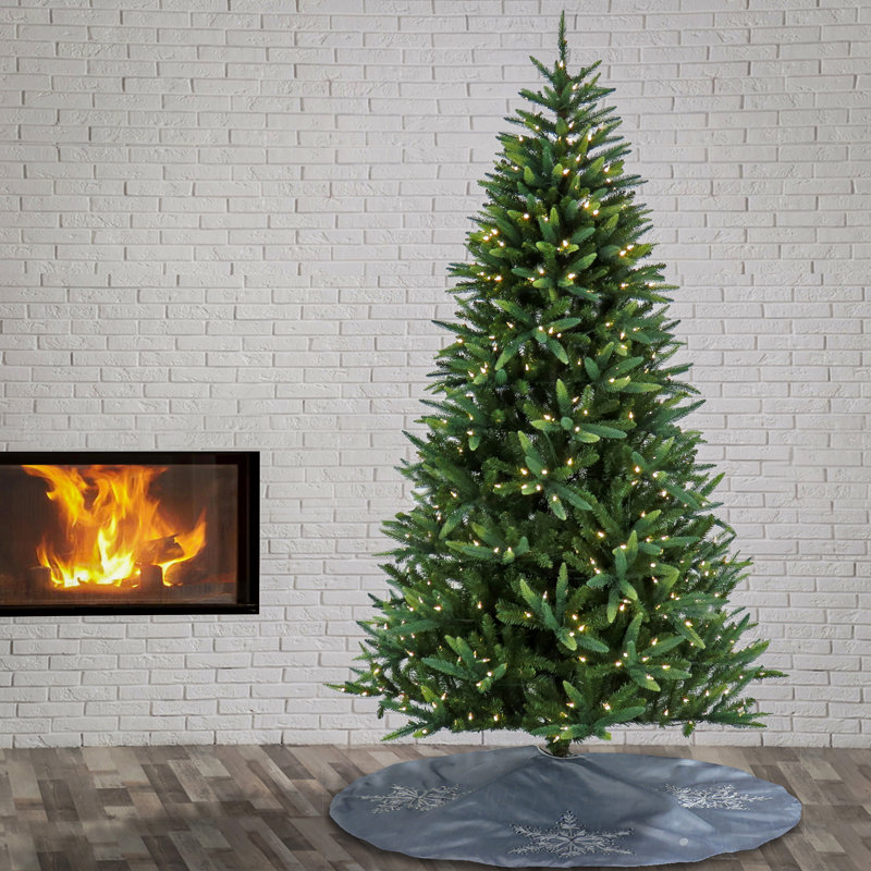 Spada 90" H Green Realistic Pine Christmas Tree with 500 LED Lights