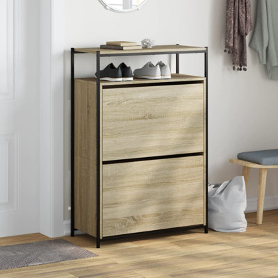 8 Pair Shoe Storage Cabinet