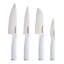 Kitchenaid Chef Set With Custom-Fit Covers, Sharp Kitchen Knife, High-Carbon Japanese Stainless Steel Blade, 4 Piece, Multicolor-2045880230