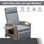 Fauteuil inclinable réglable pour l'extérieur avec table intégrée et coussin amovible-1497359504-1497359516