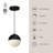 Monae 1 - Light LED Sphere Pendant-88045335-99987415