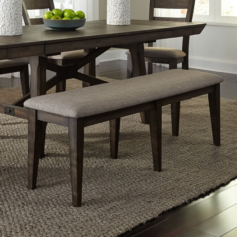 Reber 6 Person Trestle Dining Table Set