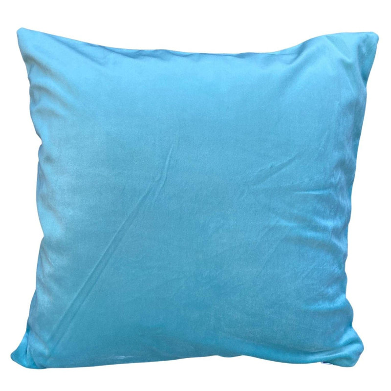 Aafkea Square Cushion, Turquoise/Blue 
