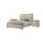 1Pc 2 Drawer Nightstand Driftwood