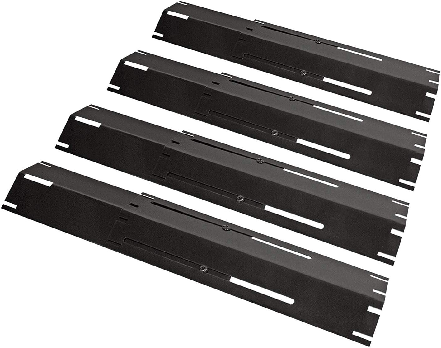 Quickflame Pack Of 4 Adjustable Porcelain Steel Heat Plate Heat