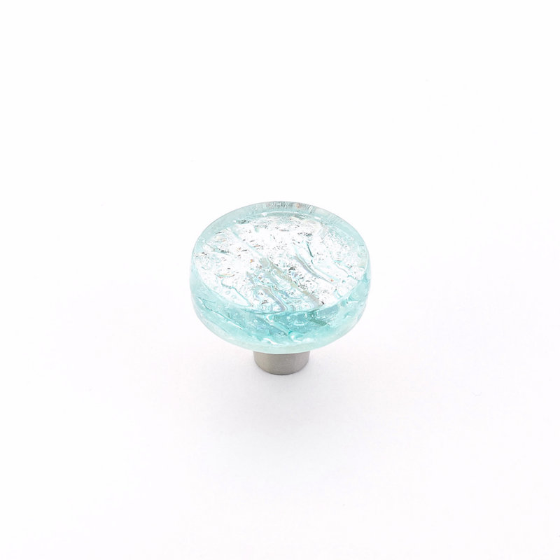 Circle Knob, Aqua