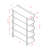 Auden 56.75"H 5-Tier Display Bookcase-58543631