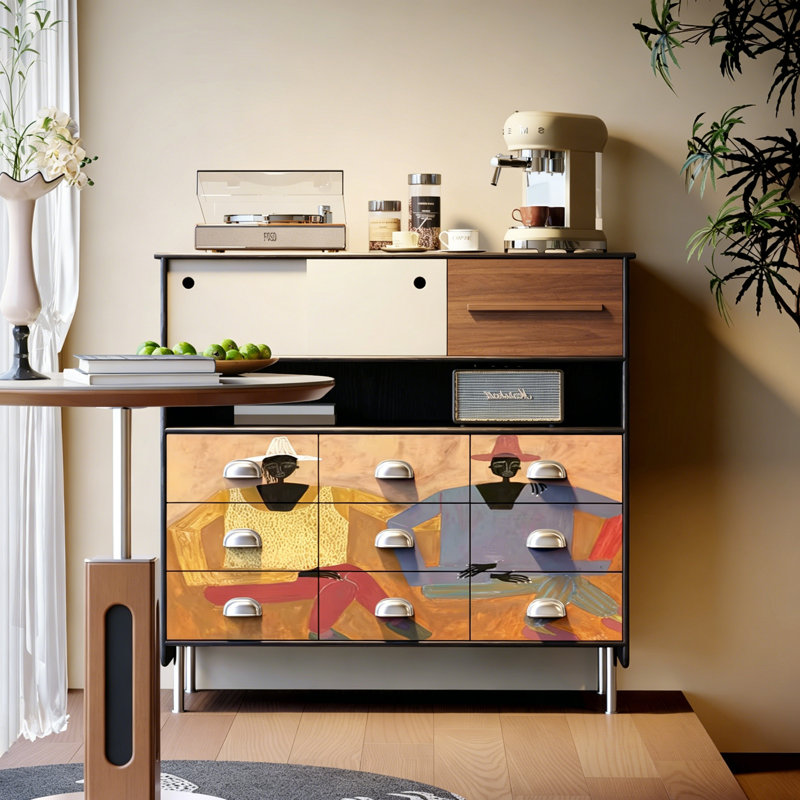 Armoire d'appoint style français rétro