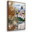 The Village Of Vetheuil, reproduction d'art sur toile 3 pièces-1066111802-1066111941