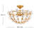 Fredrick Ramond Azalea Medium Semi-Flush Mount