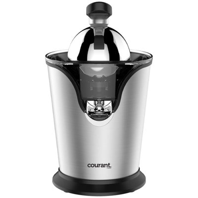 Presse-agrumes compact en acier inoxydable Courant, 85 watts, acier inoxydable