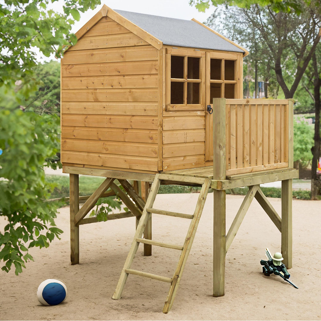 Bunny With Platform Playhouse