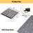 30 PCS Interlocking Deck Tiles Checker Pattern-124467538-124467537