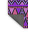 Tapis violet/rose à motifs-505407668