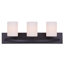 Éclairage de salle de bain à intensité variable 3 lumières Cusack-701308998