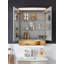 600mm W 810mm H Wall Cabinet Frameless Medicine Cabinet Mirror 2 Adjustable-72251074