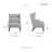 Ferriday 27.5" Modern Chenille Accent Chair with High-Density Foam Cushions & Espresso Wood Legs-1736313754