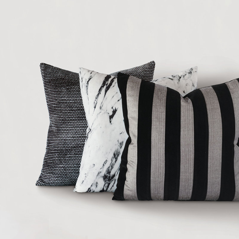 Housse et insert de coussin en peluche, Bas, Banks Banks