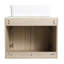 Ensemble de meuble-lavabo mural 24 po avec lavabo en céramique