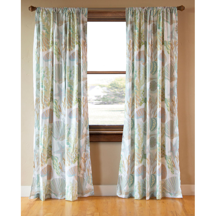 Carstens Inc. Polyester Room Darkening Curtain Pair | Wayfair