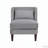 Elodie 27.5" Mid-Century Modern Armless Accent Chair-1582318755