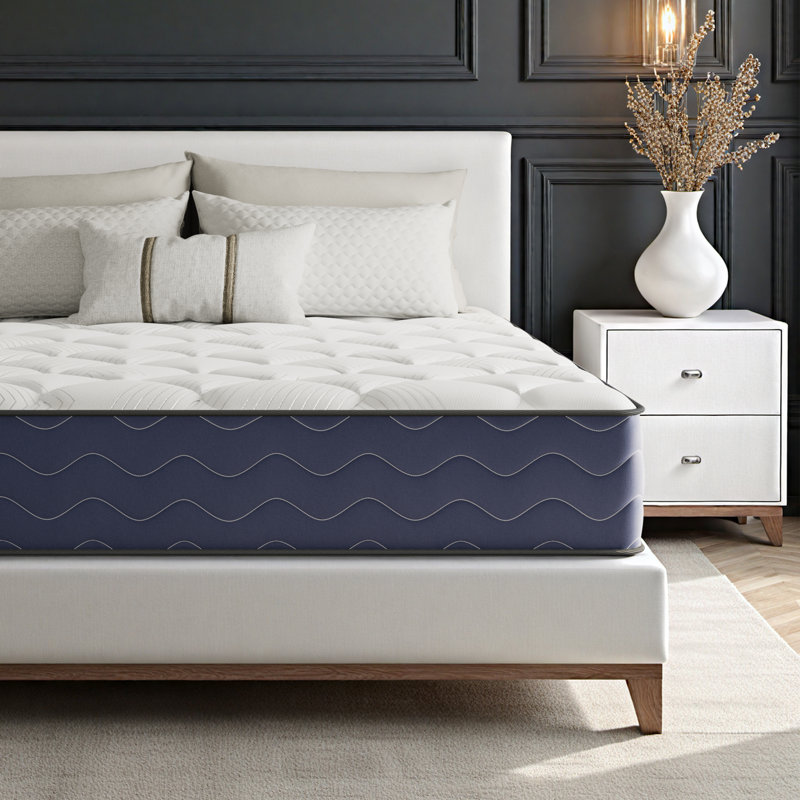 Roseta 8" Medium Cooling Gel Memory Foam Hybrid Mattresses, Twin