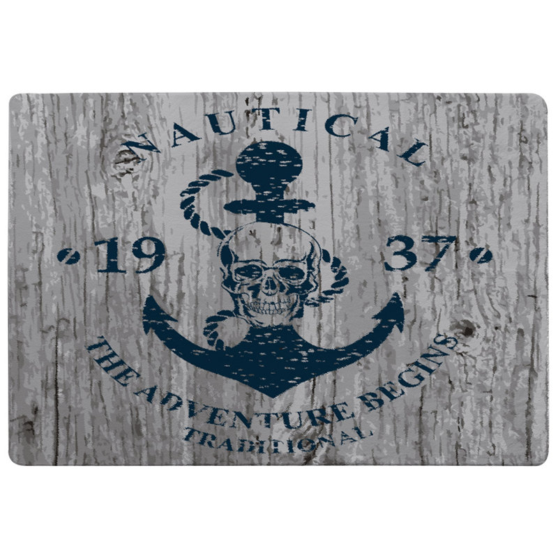 Gaskins Shag Area Rug, Rectangle 60 x 110cm